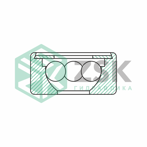 Шариковые подшипники Радиально-упорные шарикоподшипники Подшипник 516053 3х9х4 516053